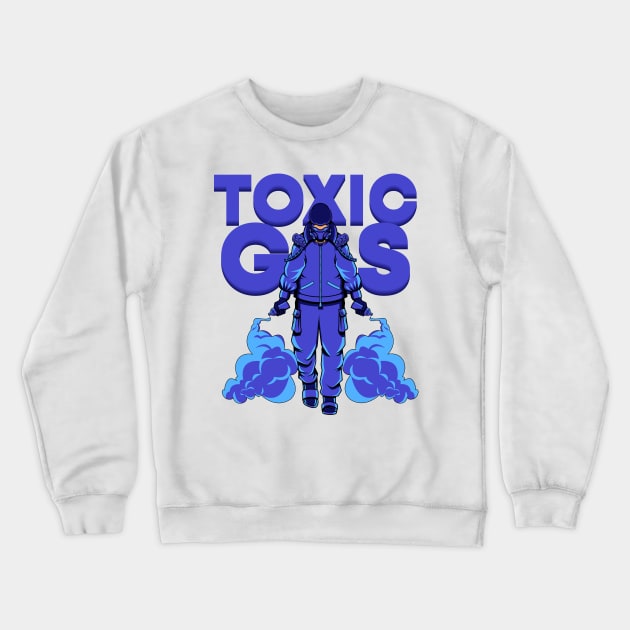 Toxic Gas Crewneck Sweatshirt by Rnz